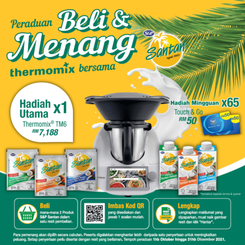 Beli & Menang Thermomix 2021