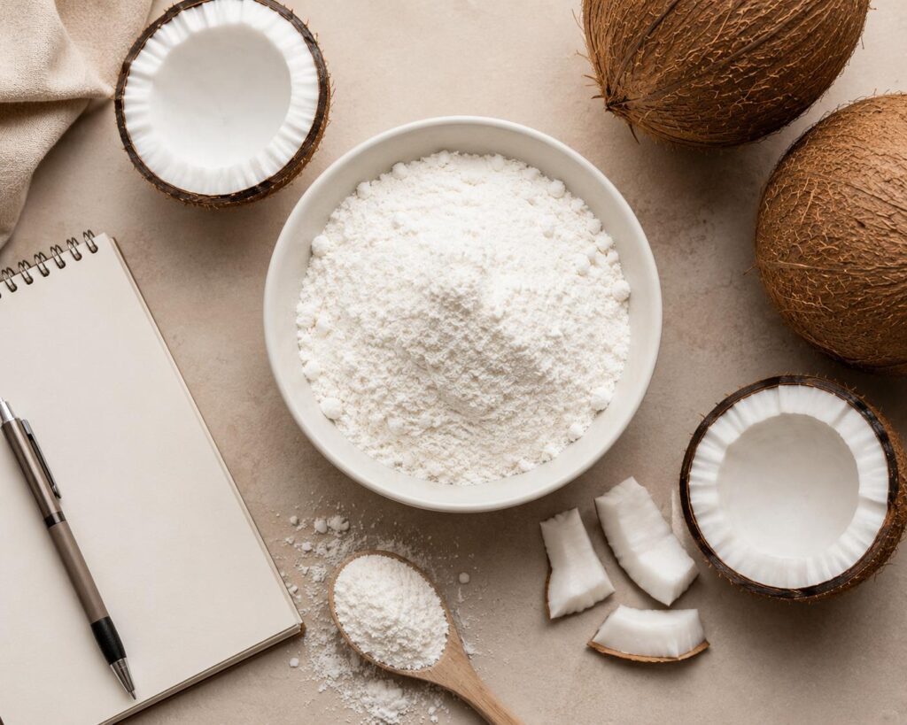 coconut milk powder bag sealed for export